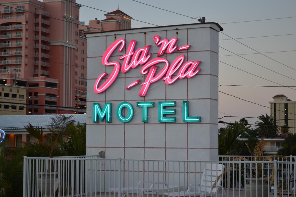 Sta N Pla Motel Clearwater Beach Exterior foto