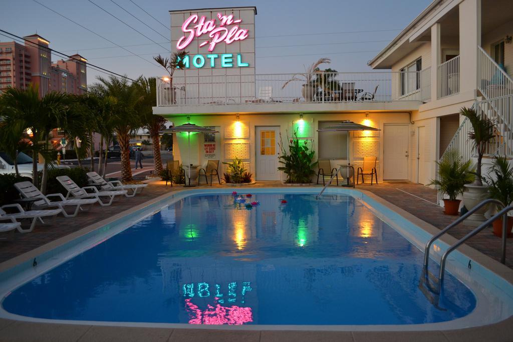 Sta N Pla Motel Clearwater Beach Exterior foto